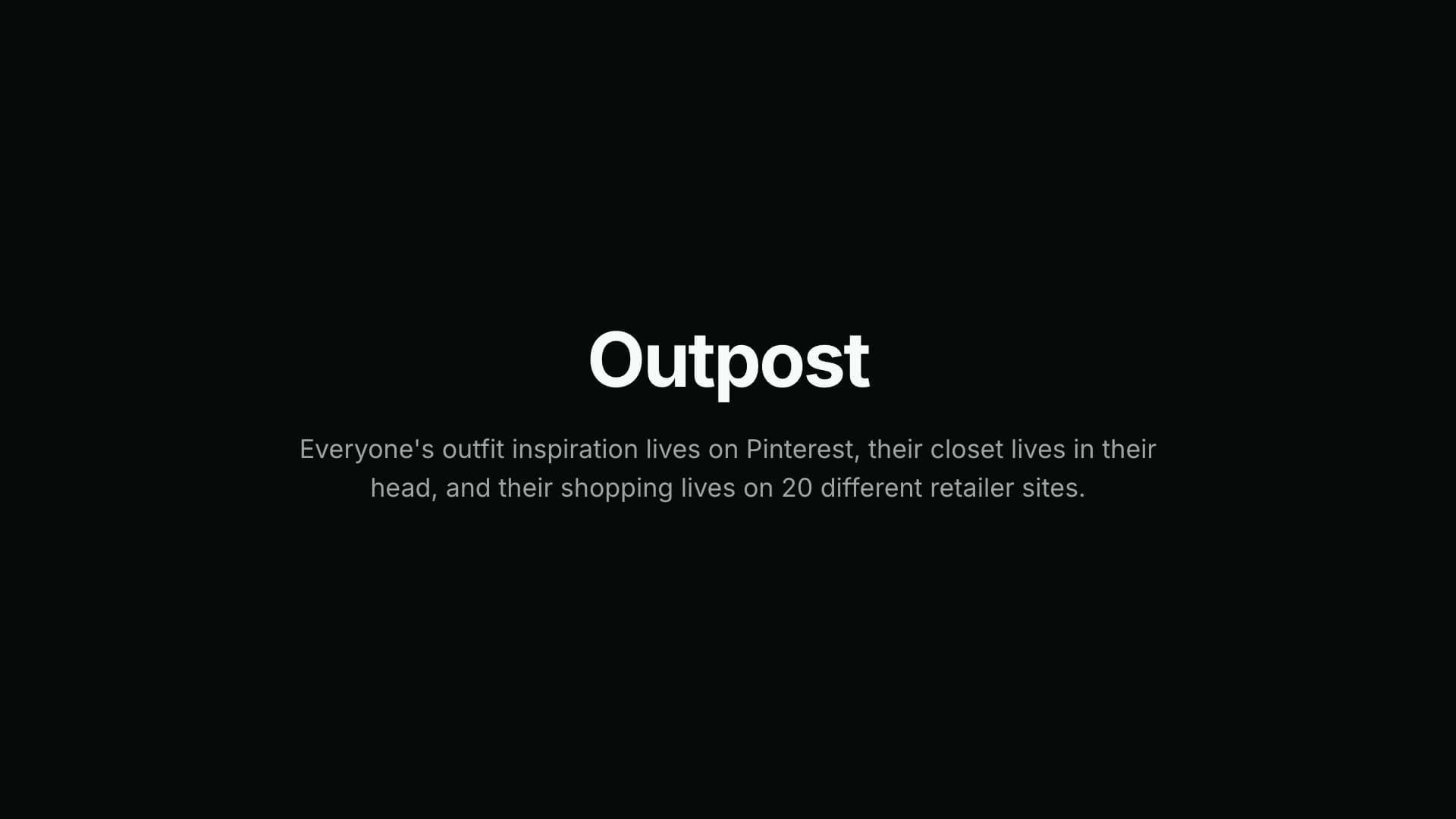 Outpost